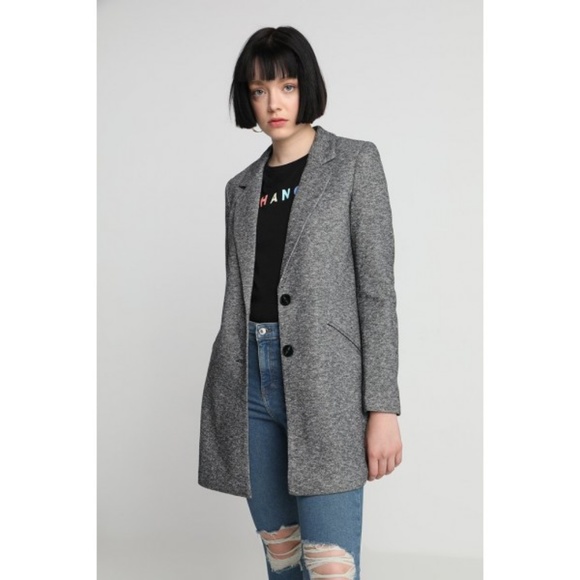 Vero Moda Grey Long Blazer/Coat - Picture 6 of 6